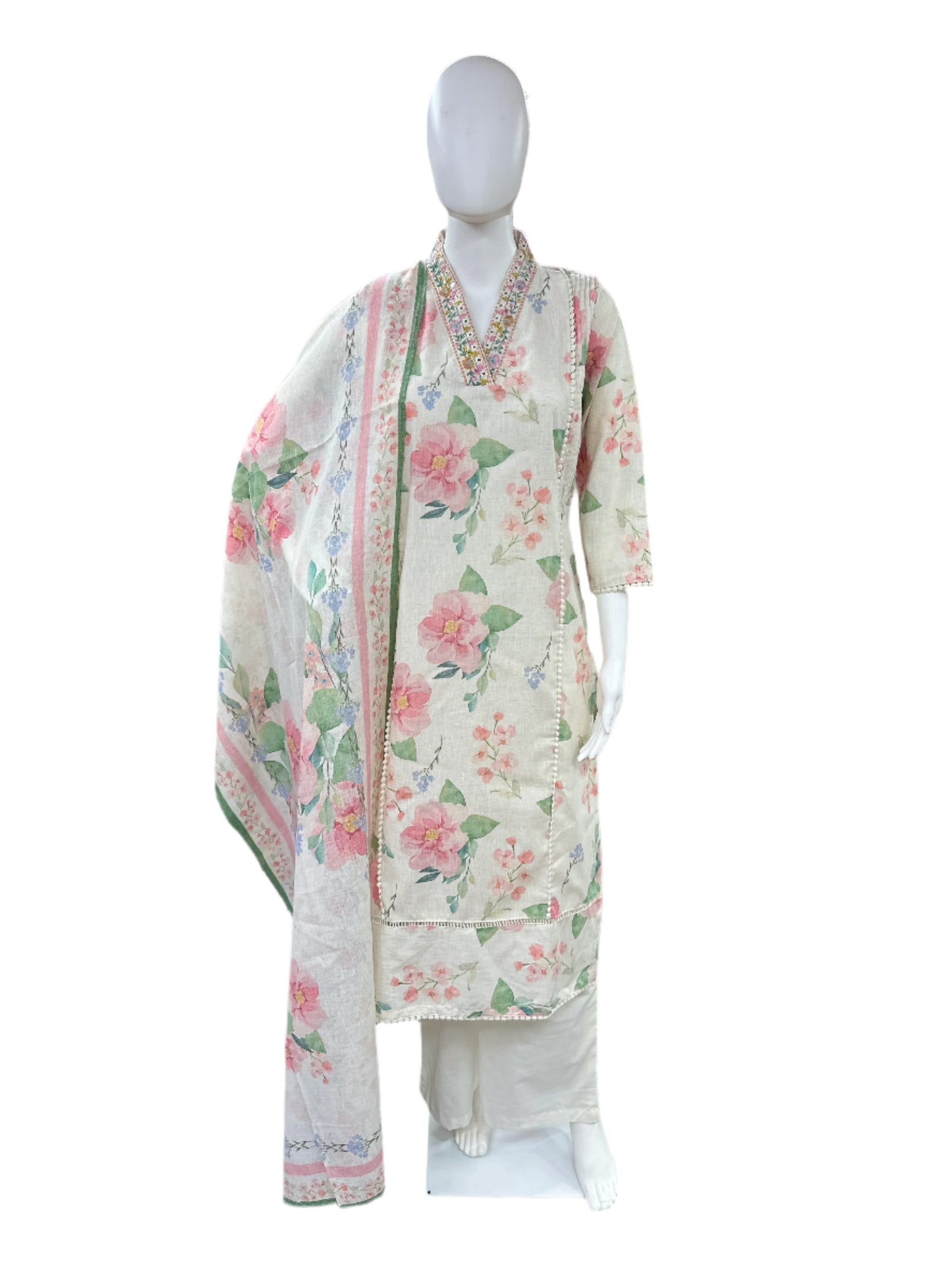Flex Cotton Floral 3 piece set