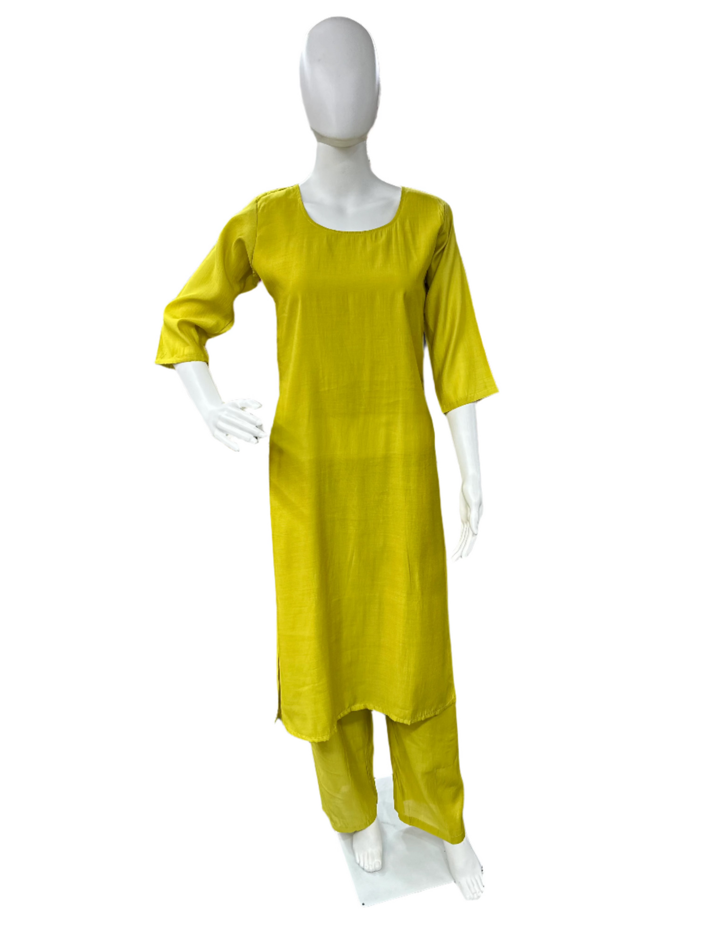 Cotton Blend 3 Piece set - Parrot Green