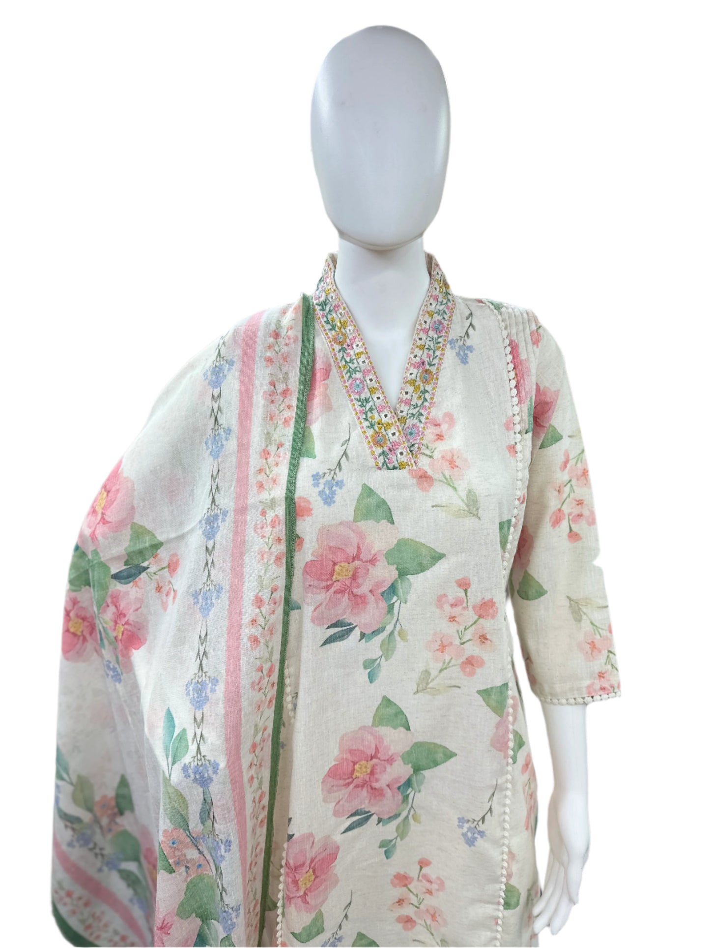 Flex Cotton Floral 3 piece set