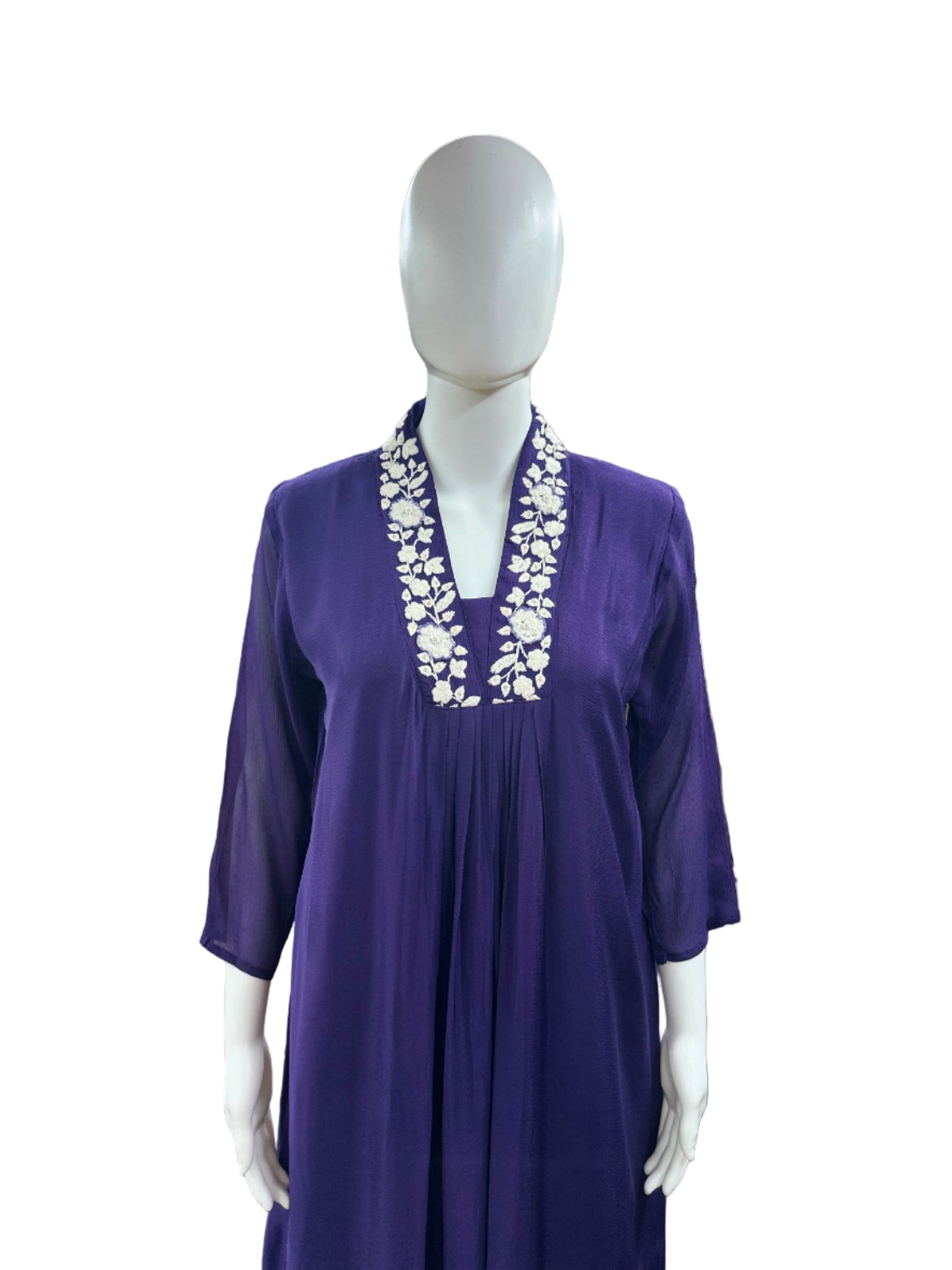 Luxurious Chinnon 3-Piece Set in Rich Purple