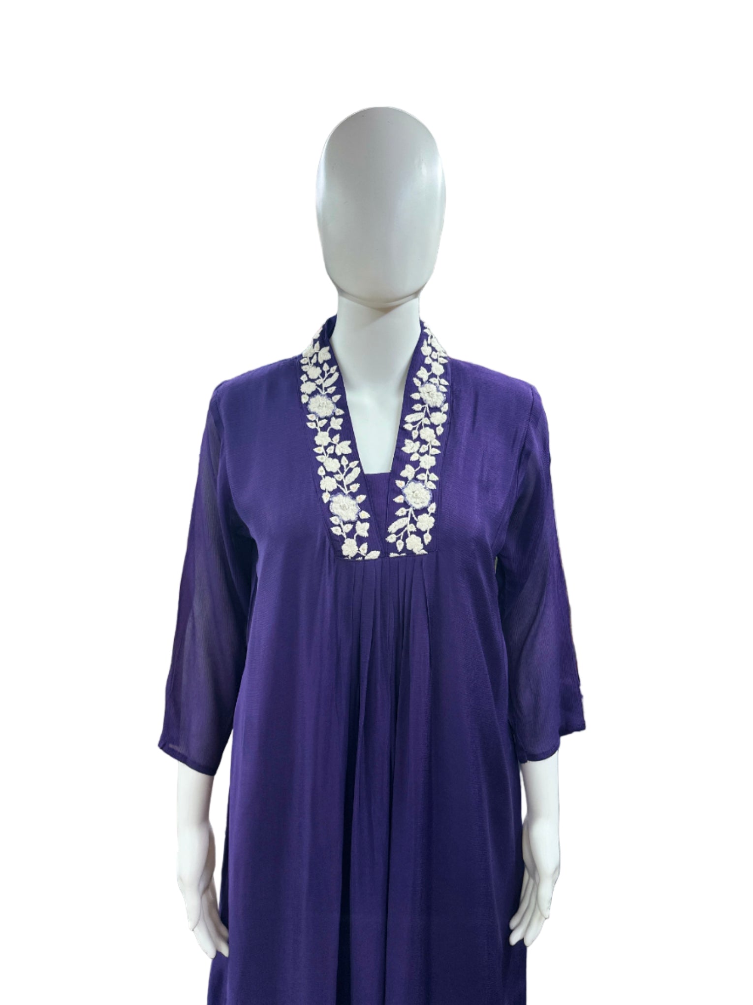 Luxurious Chinnon 3-Piece Set in Rich Purple